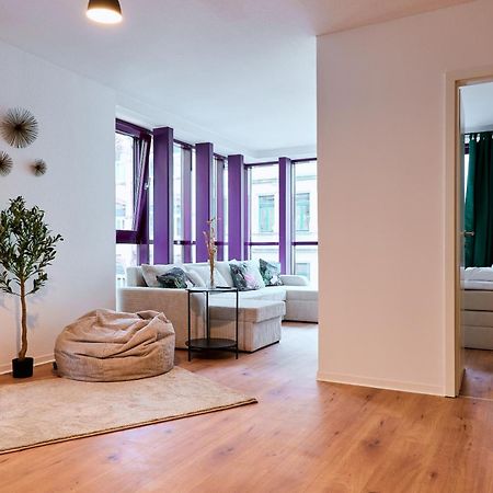 Stylisches Apartment I Fahrstuhl I Bahnhofsnah Erfurt Buitenkant foto