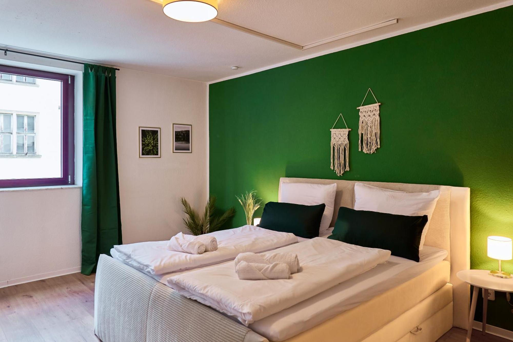 Stylisches Apartment I Fahrstuhl I Bahnhofsnah Erfurt Buitenkant foto