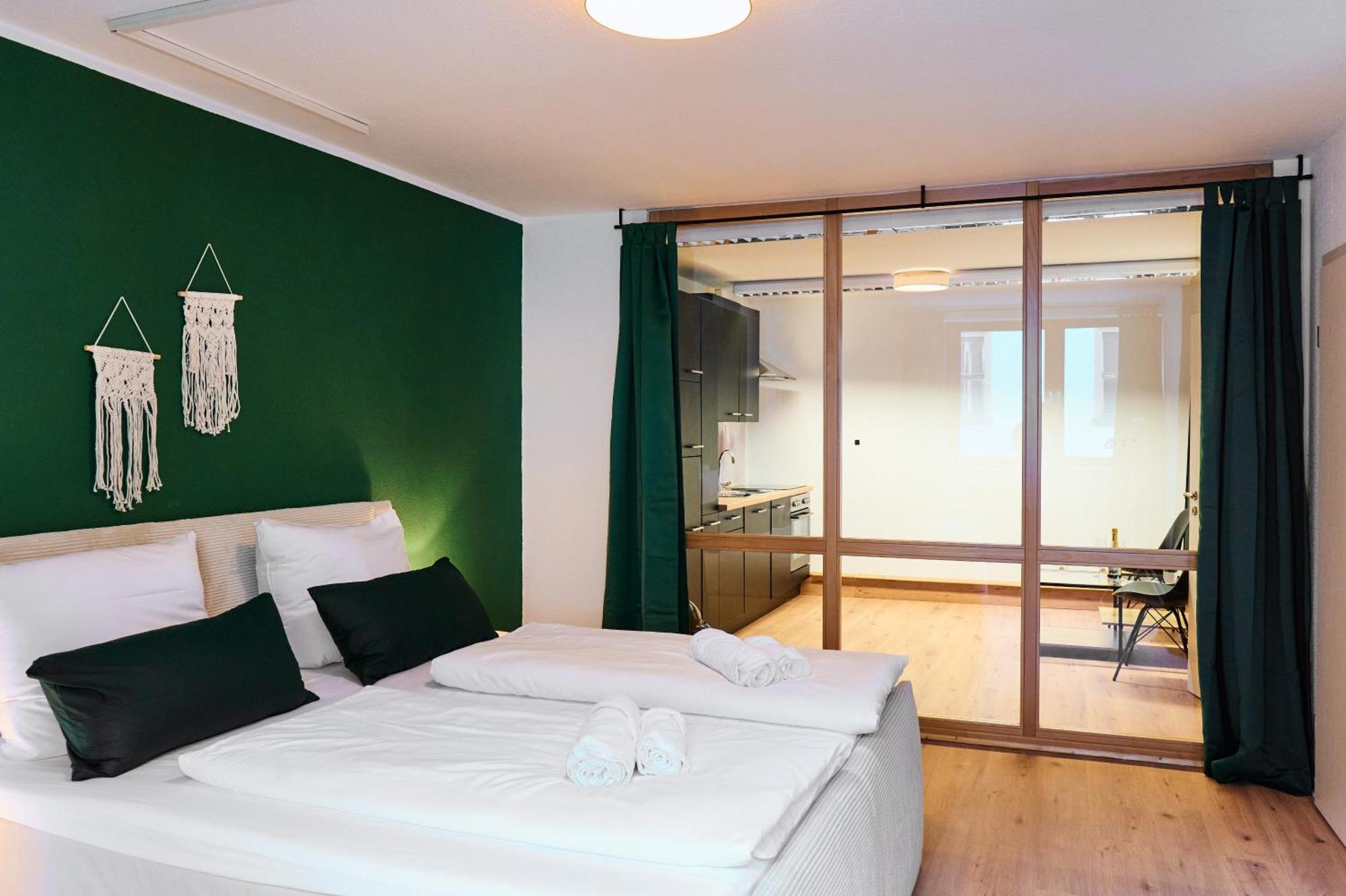 Stylisches Apartment I Fahrstuhl I Bahnhofsnah Erfurt Buitenkant foto