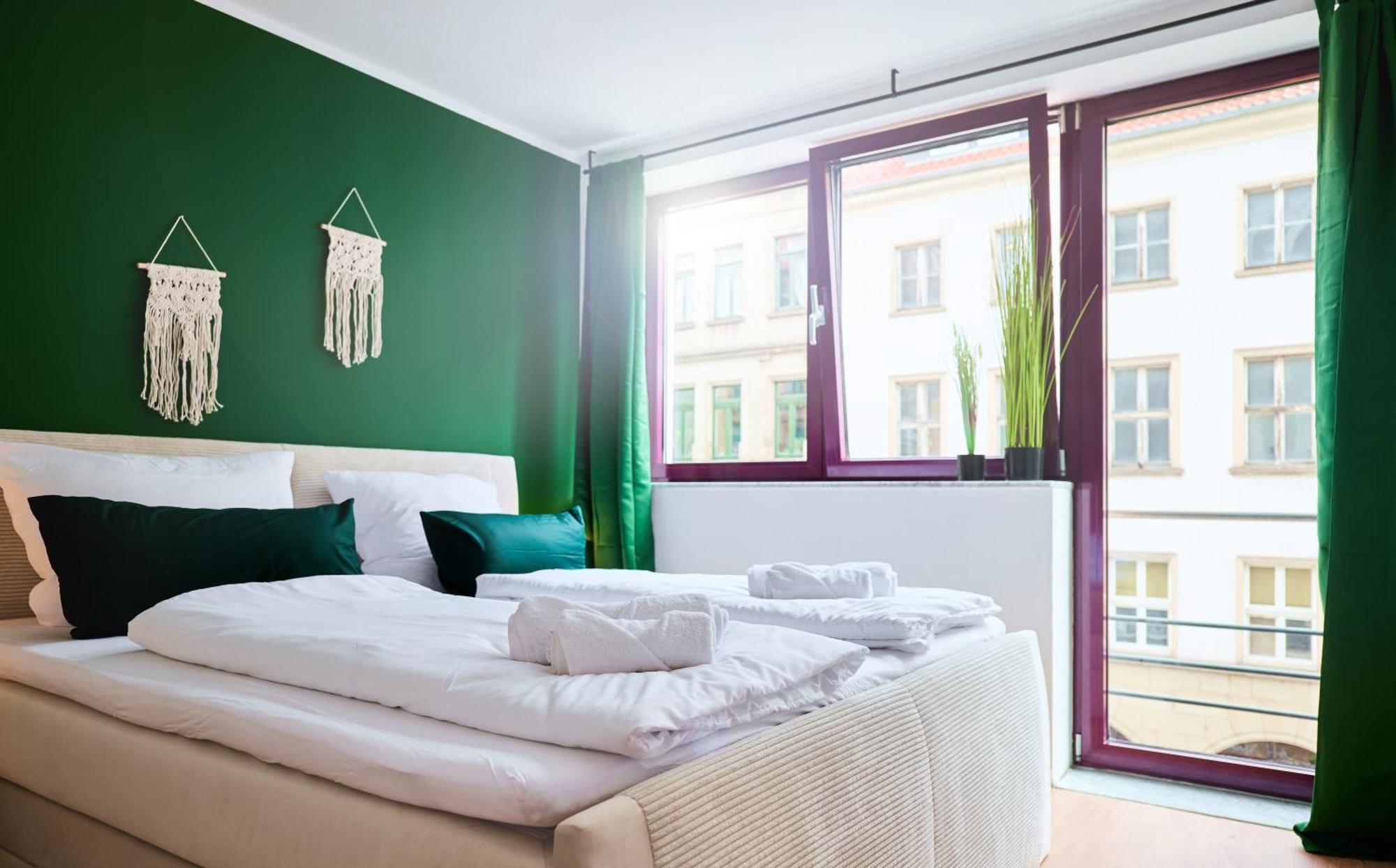Stylisches Apartment I Fahrstuhl I Bahnhofsnah Erfurt Buitenkant foto