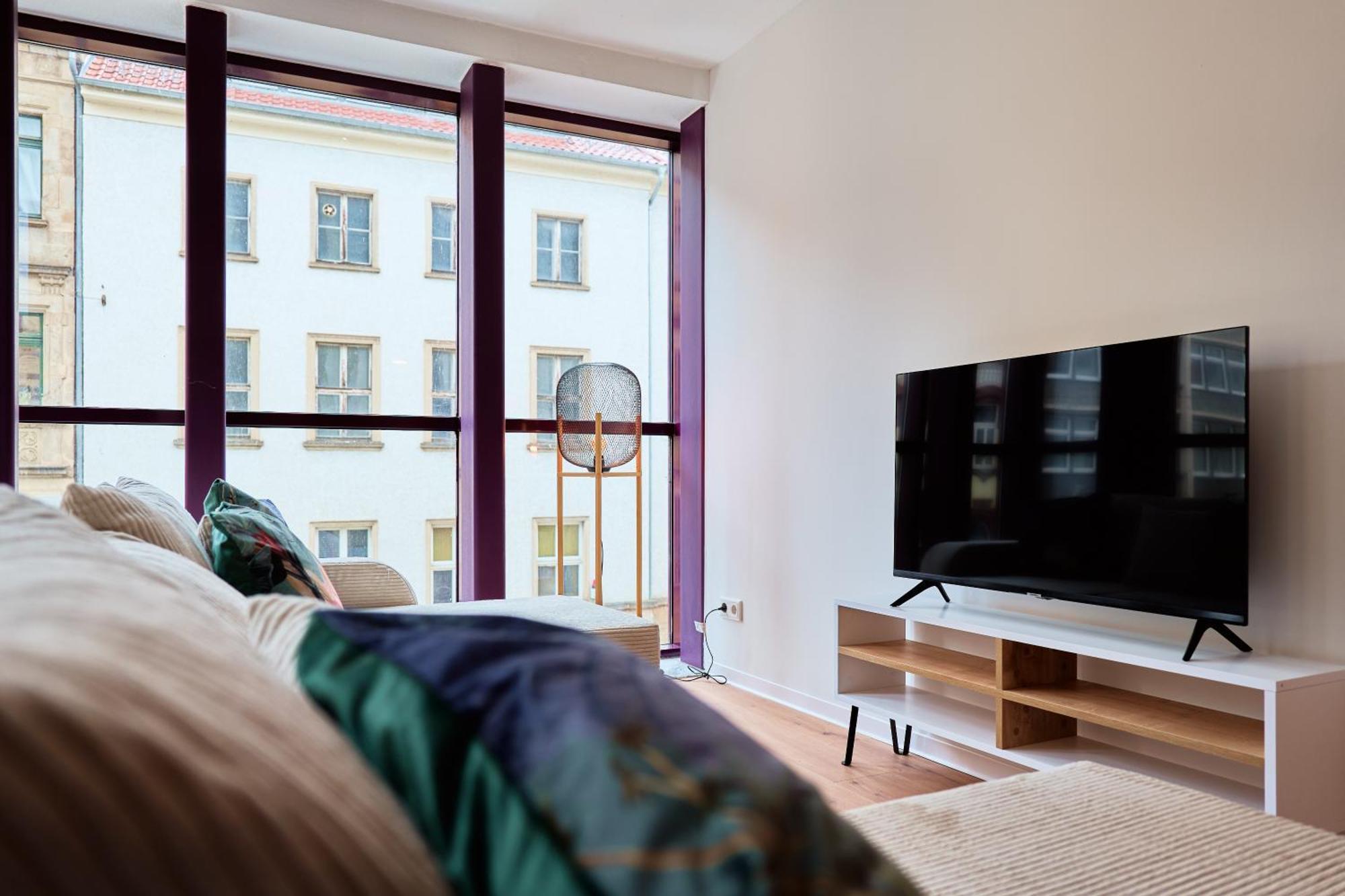 Stylisches Apartment I Fahrstuhl I Bahnhofsnah Erfurt Buitenkant foto